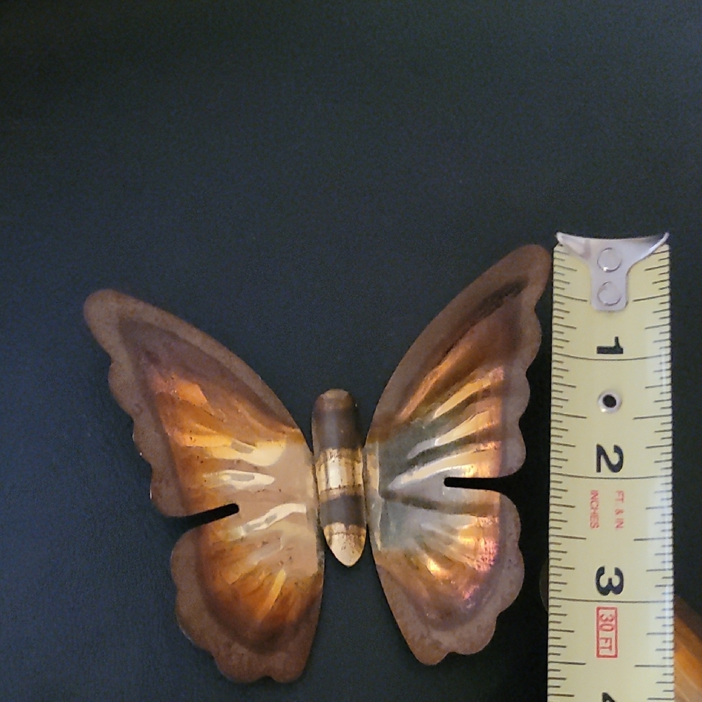 Home Interior Brass Butterflie Set/3 - Picture 9 of 9